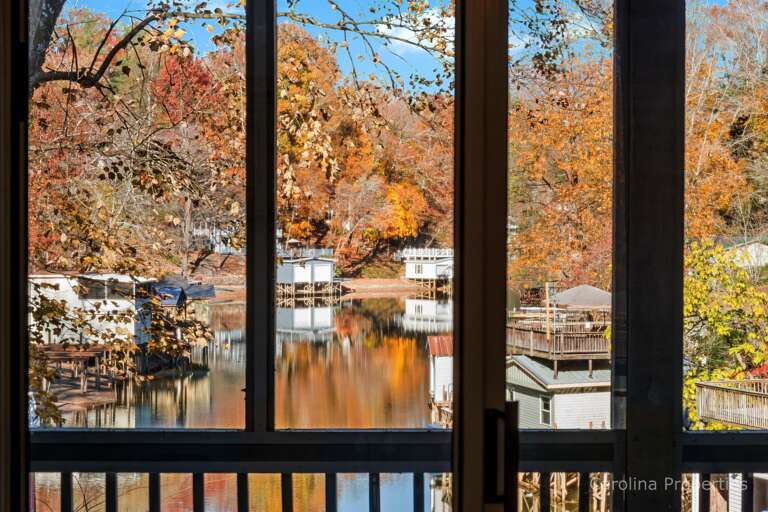 Beautiful view from the back porch