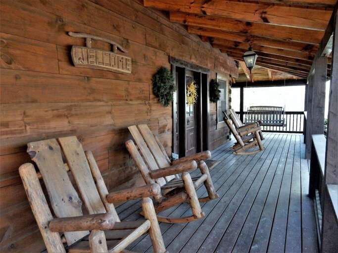 Front porch living at its best.