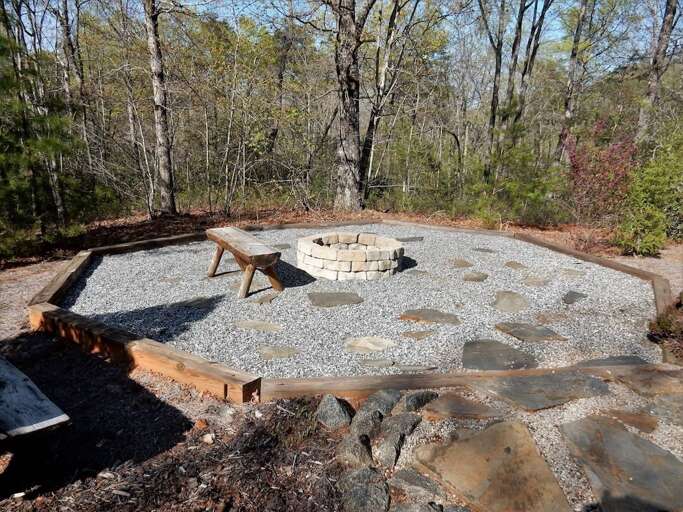 Very nice firepit area