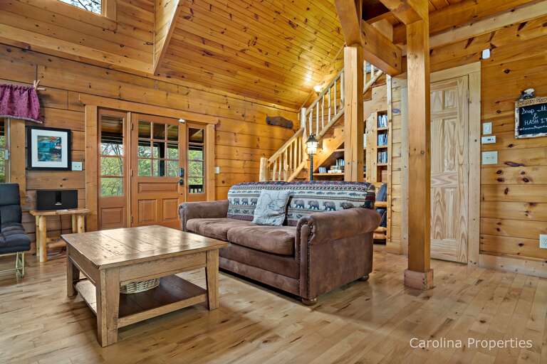 View of the living area