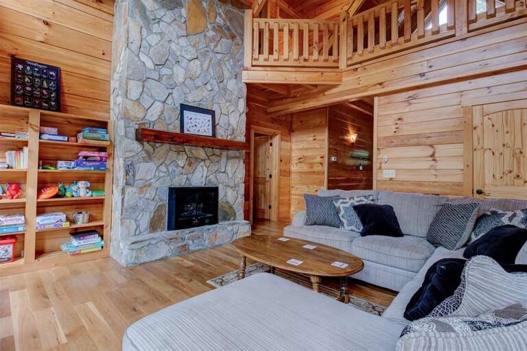 Gas log fireplace Gas log fireplace