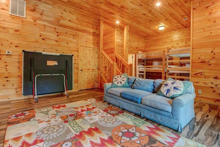 Lower level family room Lower level family room