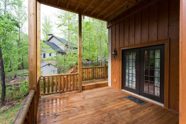 Exit from the lower level and just a few steps more and you are at ground level. Exit from the lower level and just a few steps more and you are at ground level.