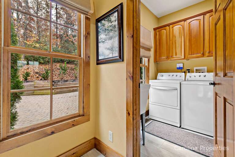 Large laundry room