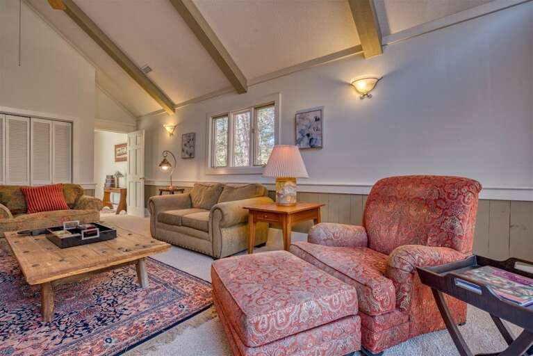 Plenty of room to stretch out and relax