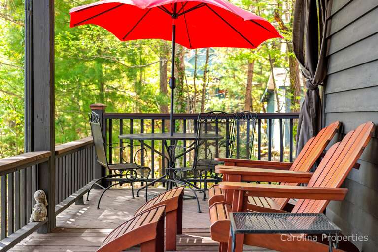 Plenty of outdoor seating