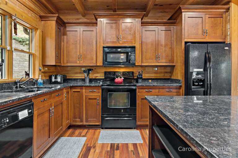 Fully functional kitchen