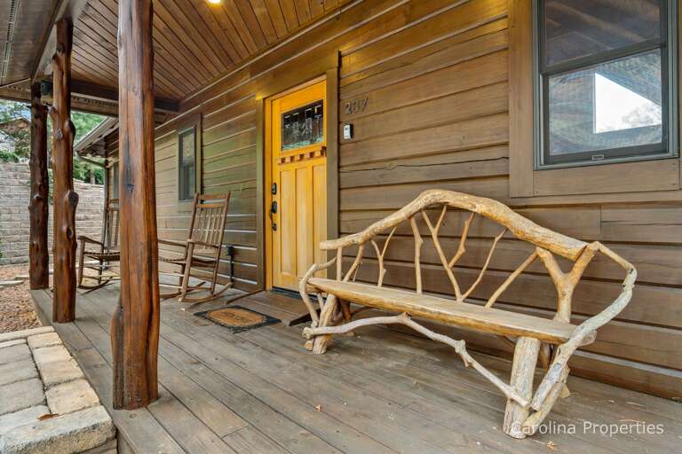 Right through this door your vacation awaits