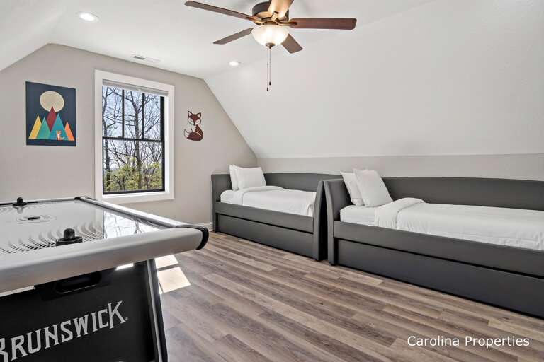 Perfect double twin room for teens