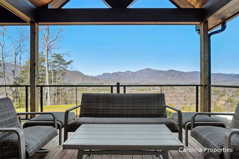 Take in the views from the deck