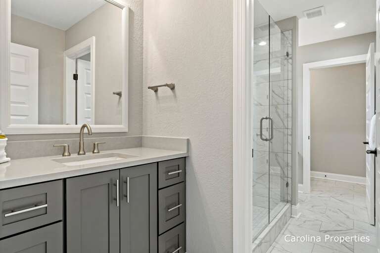 Jack and Jill bathroom