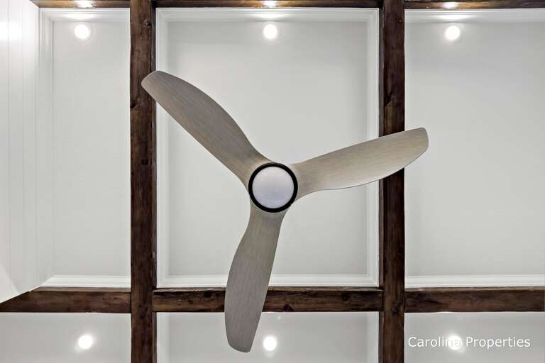 Ceiling fan for air flow