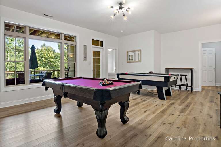 Lower level game room additional view