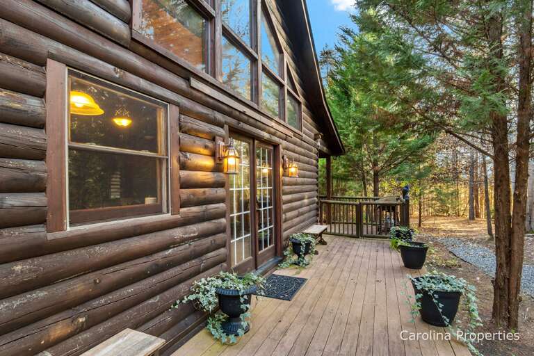 Side entry of the home