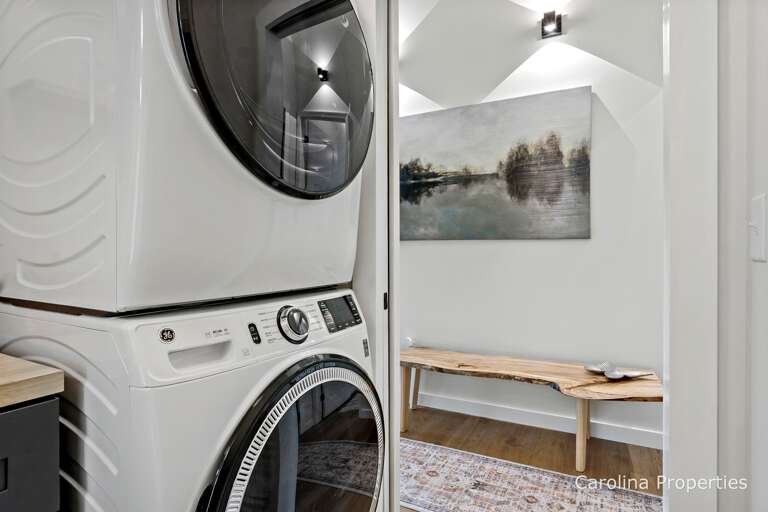 Full sized washer and dryer