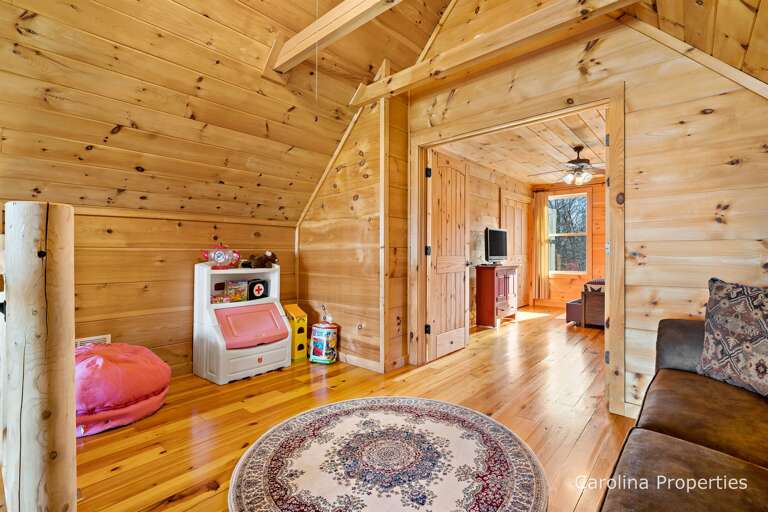 Open loft is a great place for kids to play and hang out