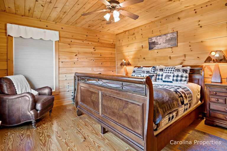 Primary Suite King size bed