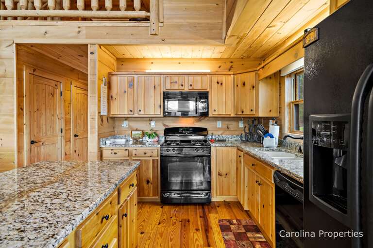 Plenty of room in the Kitchen makes cooking and entertaining easy