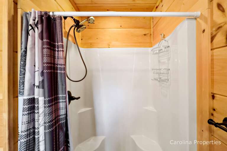 Shower in Primary Suite