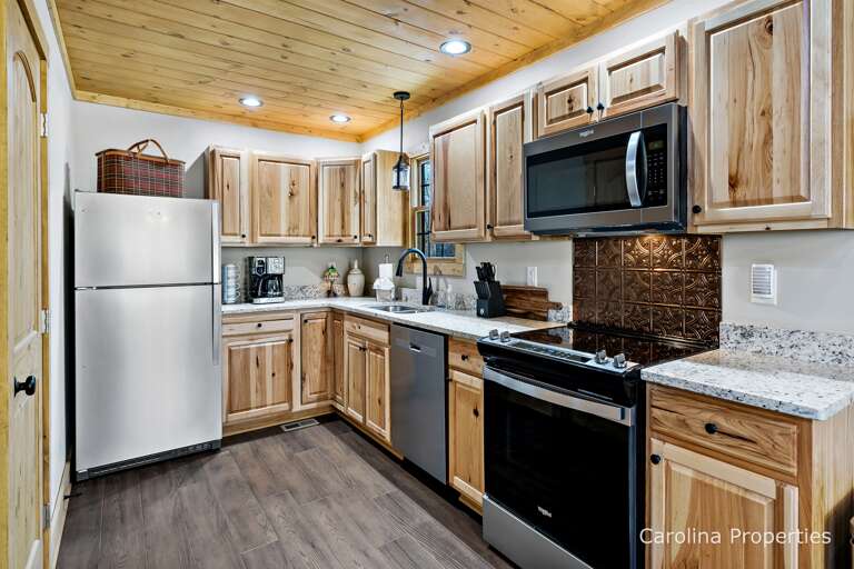 Fully functional kitchen