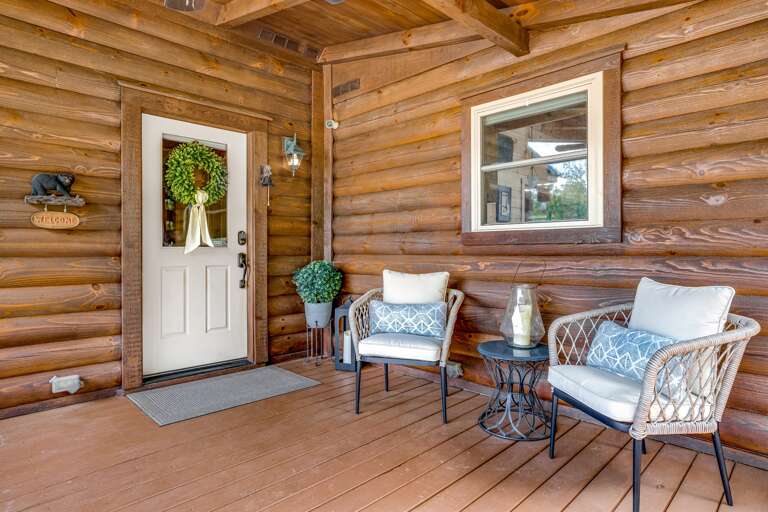 Welcoming front entryway