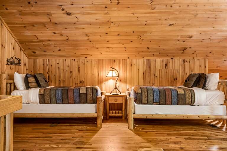 2 twin beds perfect for kids or teens