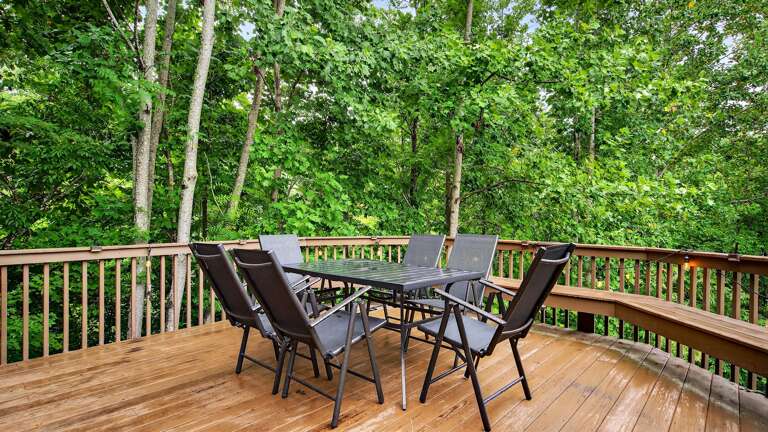 Have a meal out on the deck