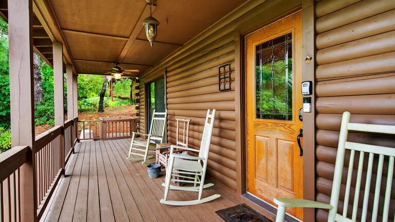 Just through this door your vacation awaits