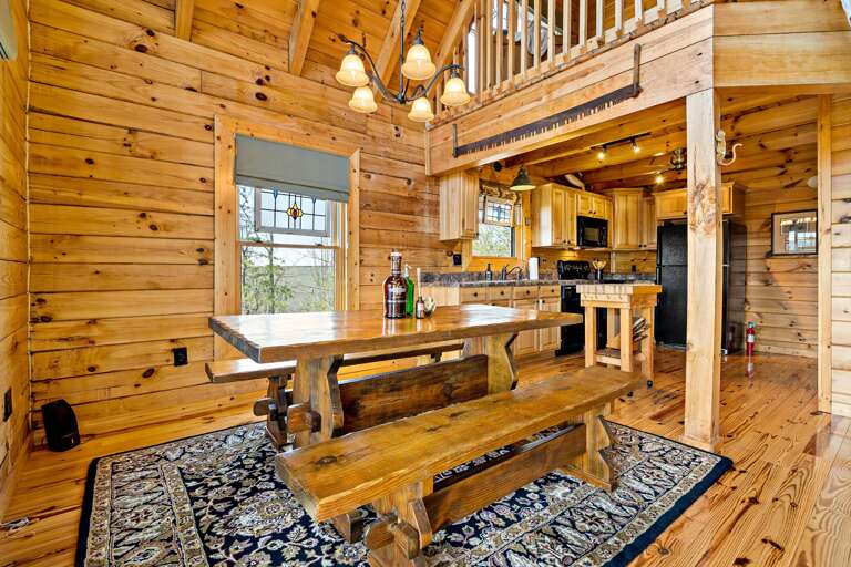 Open concept kitchen