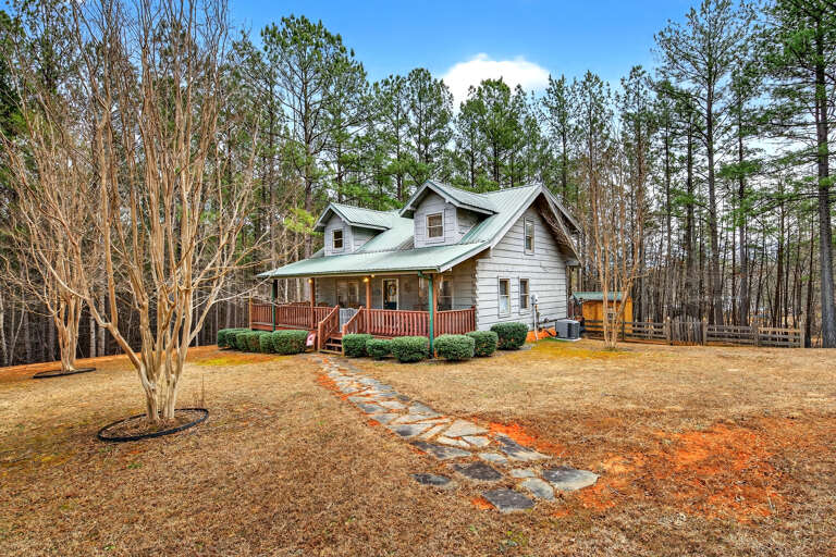 Large, wrap around deck