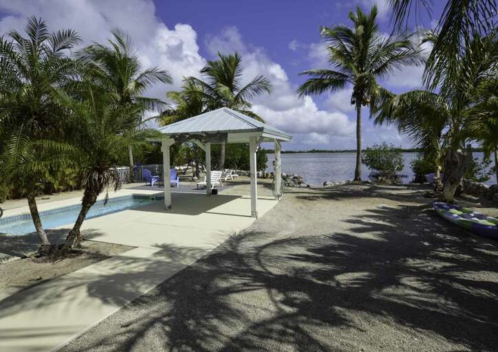 View of the pool and the beach View of the pool and the beach