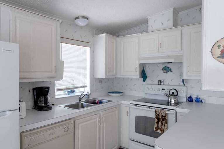 Kitchen Interior In Vacation Rental