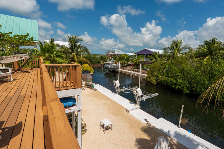 The Boathouse 3 Bedroom Vacation Rental in Ramrod Key, FL 8 Guests