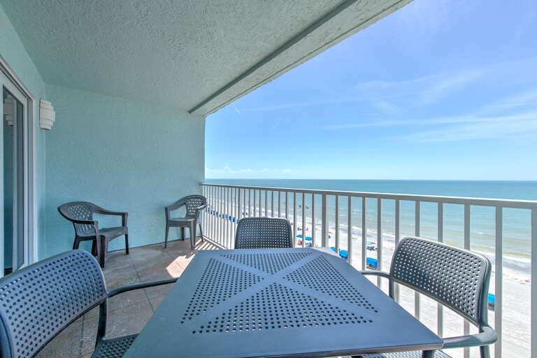 Step onto your private oceanfront balcony where morning coffee and evening cocktails taste better with endless sea views stretching to the horizon.