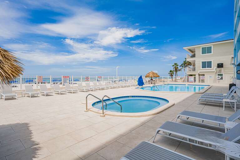 Sand Dollar Exterior Hot Tub
