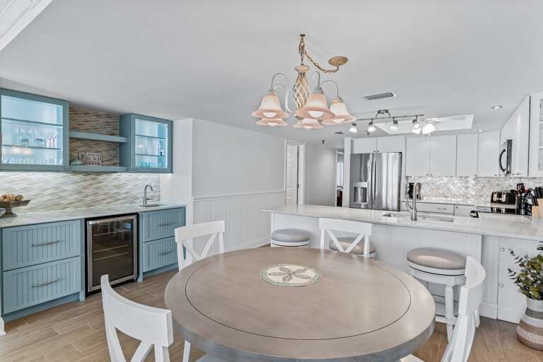 JC Resorts Sand Dollar 510 Dining Room Indian Shores