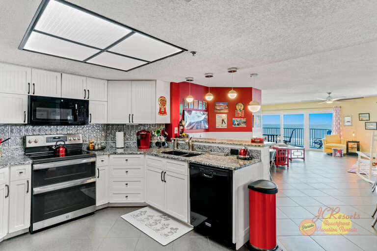 Beach Palms 409 kitche
