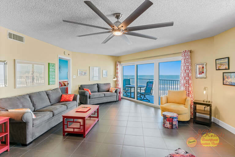 Beach Palms 409  living room