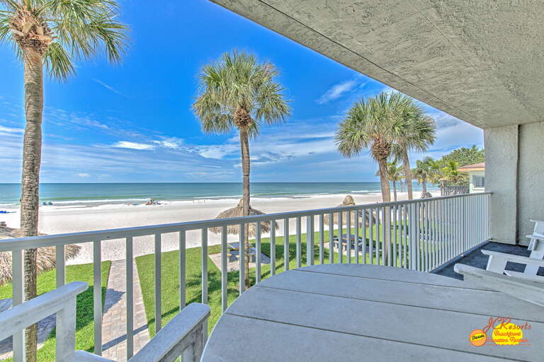 JC Resorts Redington Shores Sea Oats 106 Balcony 1