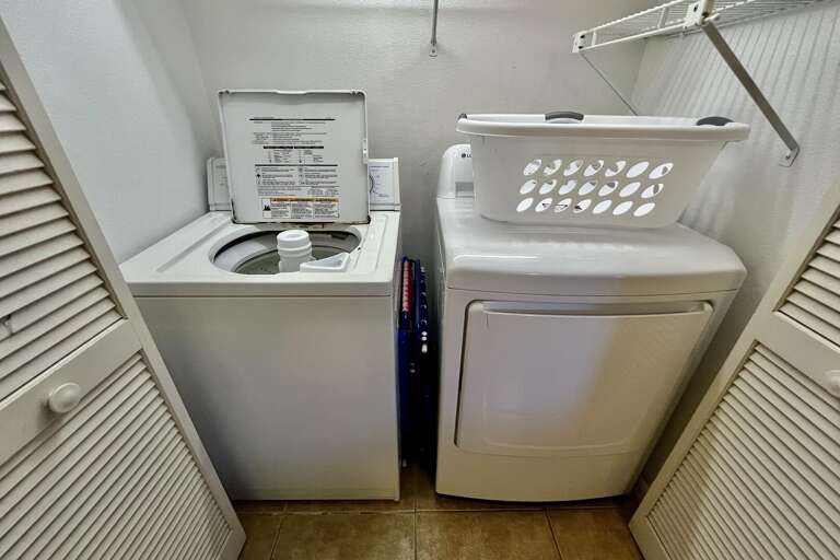 Laundry area