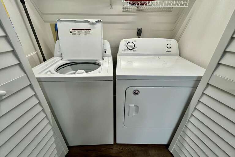 In-unit laundry