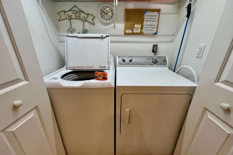 Laundry area