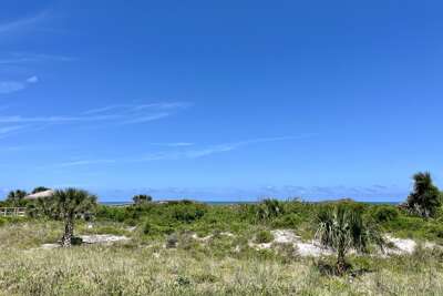 Oceanfront view from patio