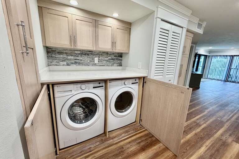 Laundry area
