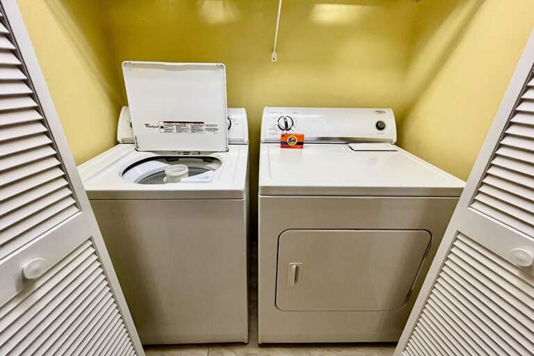 In-unit laundry