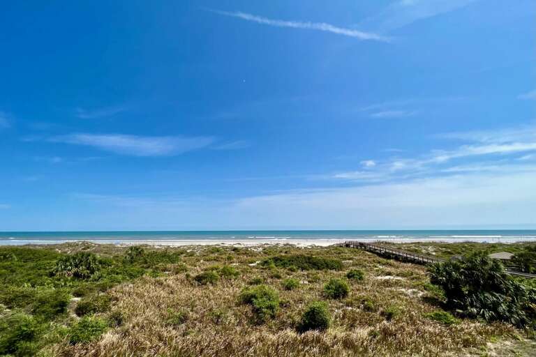 view from oceanfront balcony
