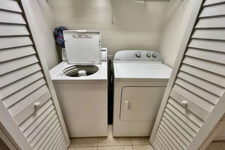 In-unit laundry