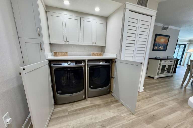 Laundry area