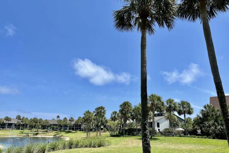 Village Del Lago lagoon view
