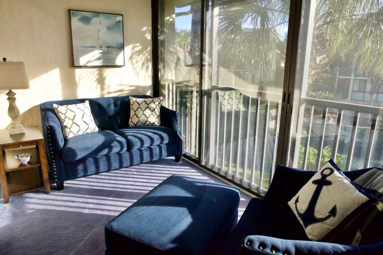 enclosed lanai off bedroom 1